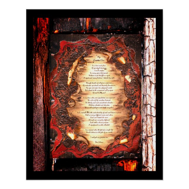 My Greatest Sin Poster (Front)