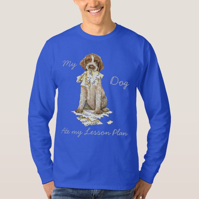 My Griffon Ate my Lesson Plan T-Shirt (Front)