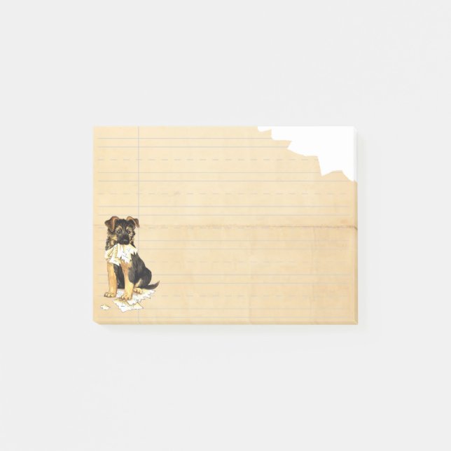 My GSD Ate my Homework Post-it Notes (Front)