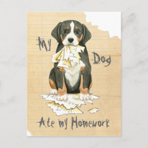 My GSMD Ate My Homework Postcard