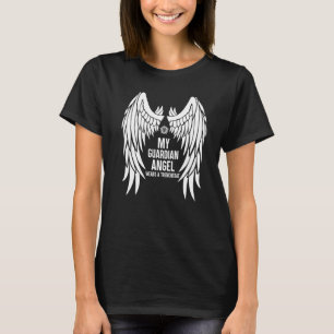 My Guardian Angel Wears A Trenchcoat Spn T-Shirt