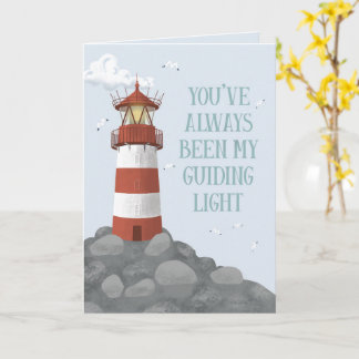 My Guiding Light – Lighthouse Father’s Day Card