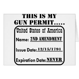 My Gun Permit Never Expires