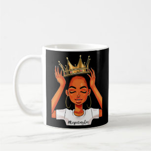 My Hair Black History Month Roots Queen Afro Women Coffee Mug