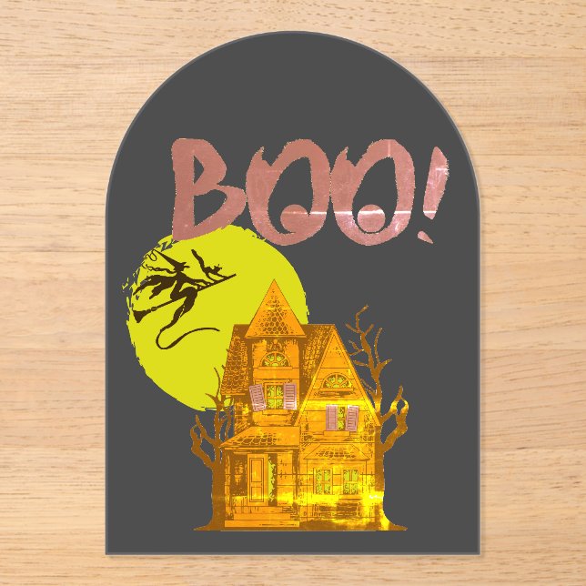 My Halloween  Acrylic Invitations (Front)