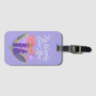 My Happily Ever After Lesbian Queens Luggage Tag