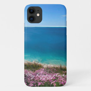 My happy place Beautiful Cornish beach scene Case-Mate iPhone Case