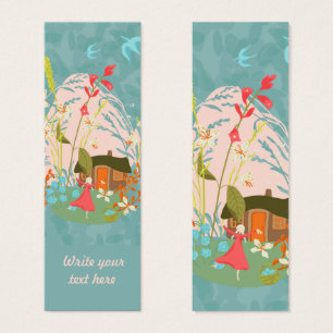 My Happy Place Cottage GardenPersonalized Bookmark