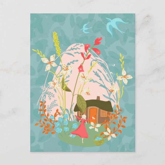 My Happy Place Postcard (Front)