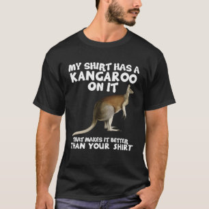 My Has Kangaroo Zookeeper Animal T-Shirt