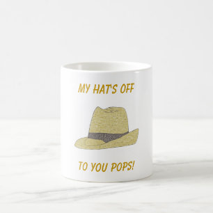 My Hat's Off-Fedora Coffee Mug