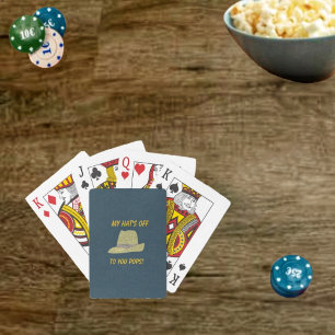 My Hat's Off-Fedora Playing Cards