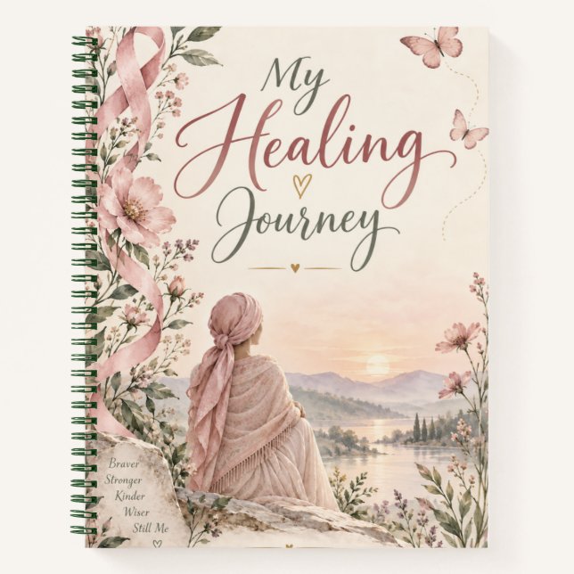 My healing journey notebook (Front)
