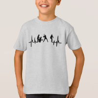 My Heart Beats For Baseball T-Shirt