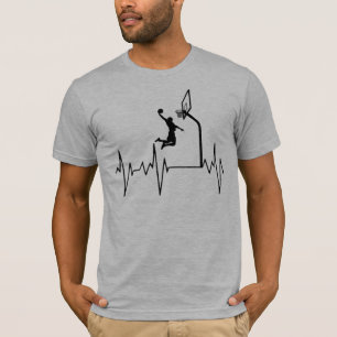 My Heart Beats for Basketball T-Shirt