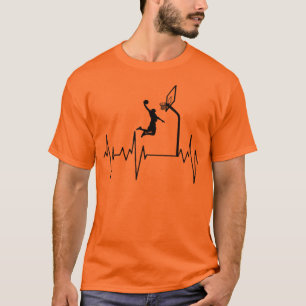 My Heart Beats for Basketball T-Shirt