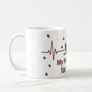 My Heart Beats for Coffee-mug Coffee Mug