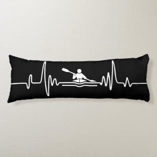 My Heart Beats for Kayaking Simple Body Cushion