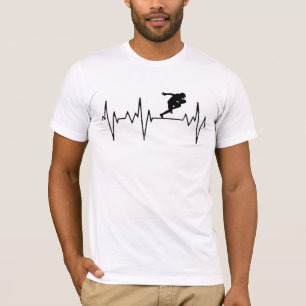 My Heart Beats For USA Football. T-Shirt