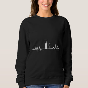 My Heart Beats For Wine Sweatshirt