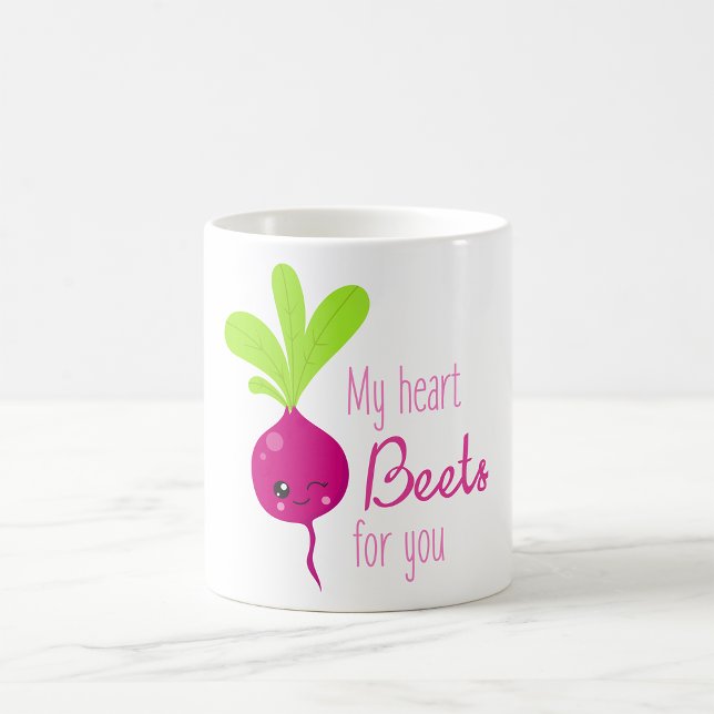 My Heart Beets For You Coffee Mug (Creator Uploaded)