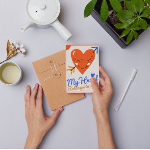 My Heart Belong to You Holiday Card