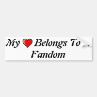 My Heart Belongs To A Fandom