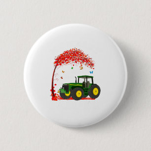 My Heart Belongs To A Farmer Valentine For Farmer  6 Cm Round Badge