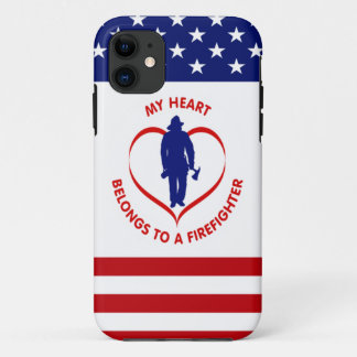 My Heart Belongs To A Firefighter Case-Mate iPhone Case