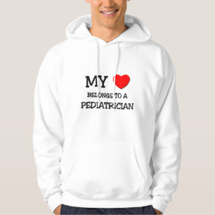 My Heart Belongs To A PEDIATRICIAN Hoodie