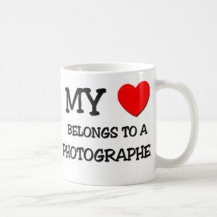 My Heart Belongs To A PHOTOGRAPHER Coffee Mug