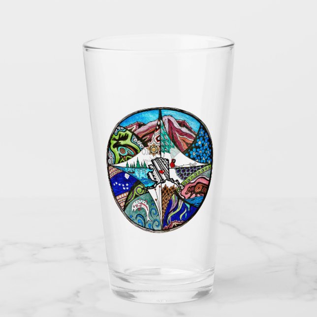 My Heart Belongs to Alaska - Tumbler (Front)