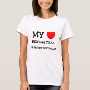 My Heart Belongs To An AIR TRAFFIC CONTROLLER T-Shirt