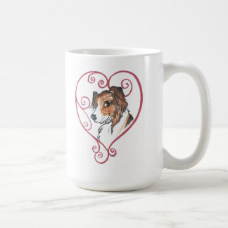 My heart belongs to an English Shepherd Coffee Mug
