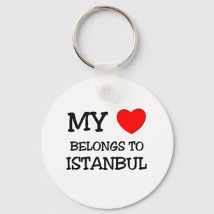 My heart belongs to ISTANBUL Key Ring