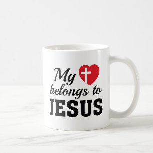 My Heart Belongs To Jesus Coffee Mug