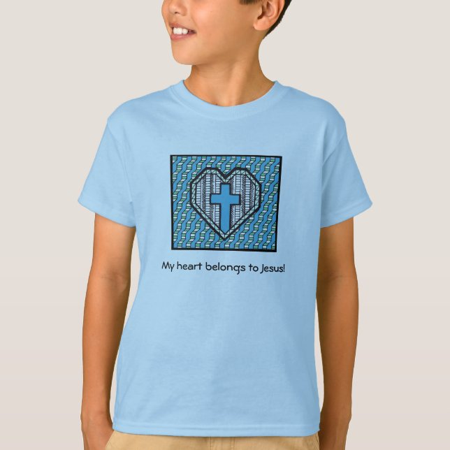 My heart belongs to Jesus! T-Shirt (Front)