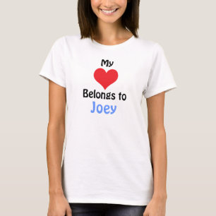 My Heart Belongs to Joey T-Shirt