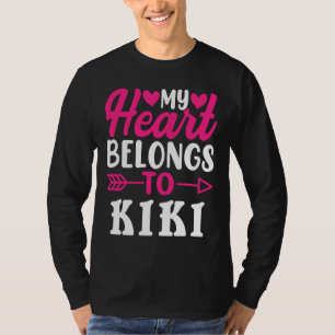 My Heart Belongs To Kiki Valentine's Day T-Shirt