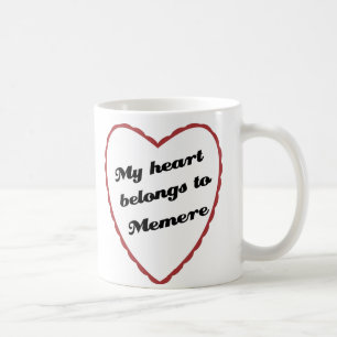My Heart Belongs to Memere Coffee Mug