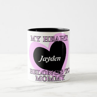 My Heart Belongs to Mummy Coffee Cup
