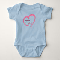My Heart Belongs to Mummy customisable