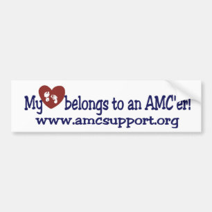 My Heart Belongs To My AMC'er Bumper Sticker