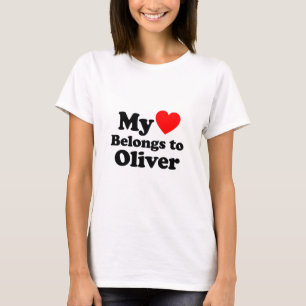 My Heart Belongs to Oliver T-Shirt