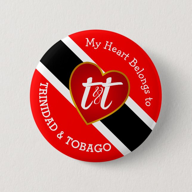 My Heart Belongs to T&T 6 Cm Round Badge (Front)