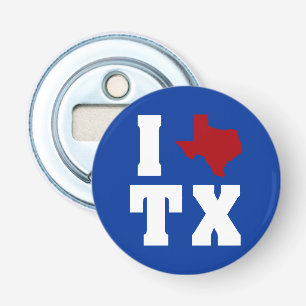 My heart belongs to Texas Bottle Opener