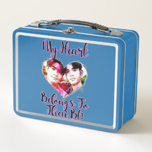 My Heart Belongs To Thai BL Metal Lunch Box