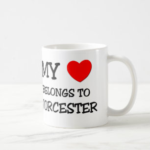 My heart belongs to WORCESTER Coffee Mug