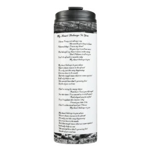 My Heart Belongs To You Thermal Tumbler