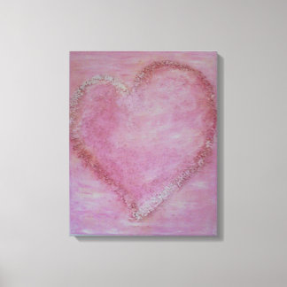 my heart canvas print